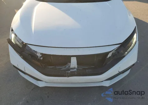 2020 Honda Civic Sport из США, поврежденный, VIN 2HGFC2F86LH520683